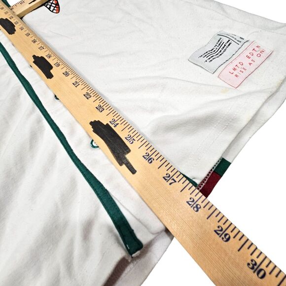 Adult Medium - Rise as 1NE Limited Edition Wizop - Cartoon Jersey Button Tee - Picture 6 of 16